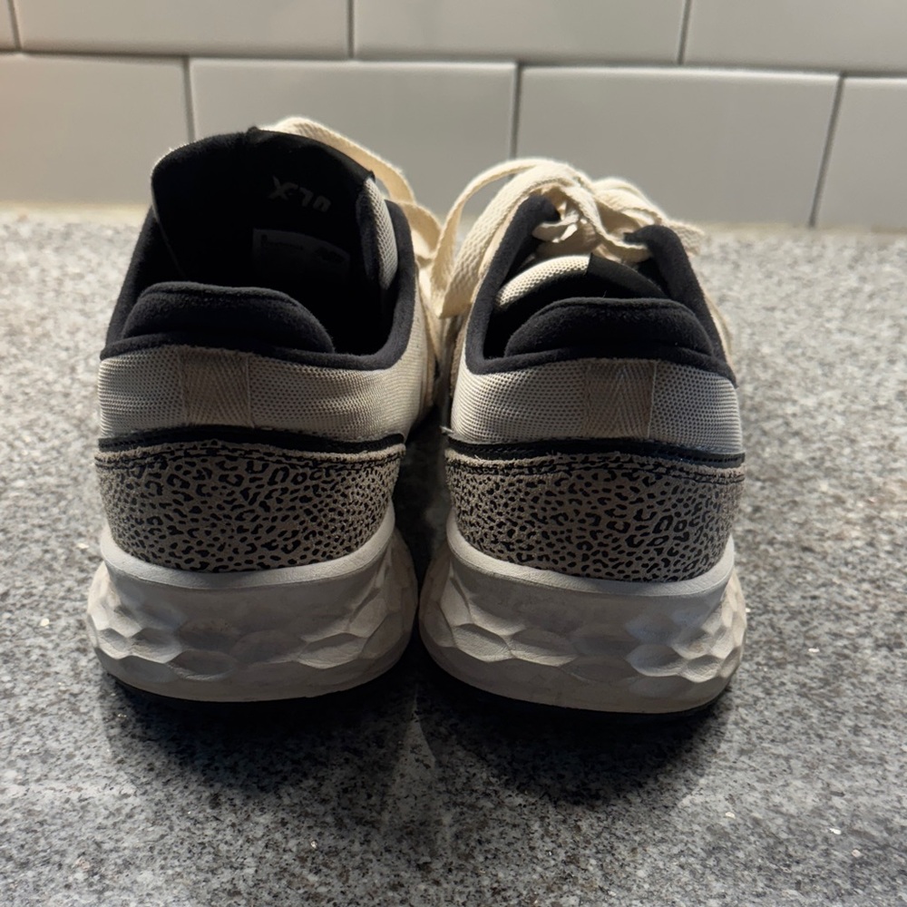 New Balance Fresh Foam X-70 Women’s Cream and Black Sneakers - Picture 3 of 5